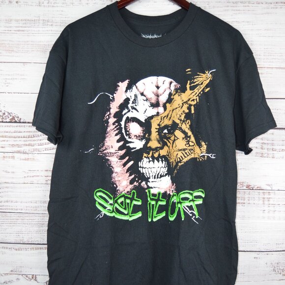 Offset Other - Offset Set It Off Tour T-shirt Tee Men’s Size Large 100% Cotton Rip Face NEW